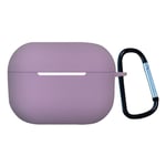 Apple Airpods Pro 2. Generation (2022) Silikonskydd m. Karabinhage - Lavendel