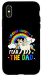 iPhone X/XS Halloween Costume Men Unicorn Security Fear The Dad Rainbow Case