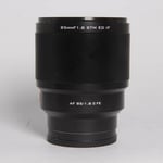 Viltrox Used AF 85mm f/1.8 XF Mk II Lens Sony FE Mount