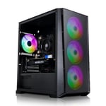 AWD-IT M100R AMD Ryzen 5500 6 Core NVIDIA RTX 4060 Ti 8GB Desktop PC for Gaming