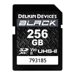 Delkin SD Black Rugged UHS-II V90 256GB 256GB R300/W250