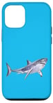 iPhone 12/12 Pro #snirt der weiße Hei t-shirt Shark Hoodie Shark Mobile Phone Cover Case