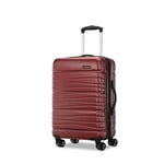 Samsonite Evolve Se Hardside Expandable Luggage with Double Spinner Wheels, Matte Burgundy, Carry-on Spinner, Evolve Se Hardside Expandable Luggage with Double Spinner Wheels