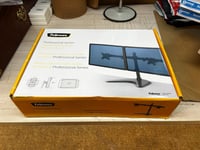 Fellowes Professional Series Free Standing Dual Horizontal Monitor Arm 8043