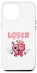 Coque pour iPhone 15 Plus Pink Drip Heart Loser Lover