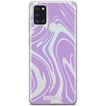 Babaco ERT GROUP mobile phone case for Samsung A21s original and officially Licensed pattern Doodle 001 optimally adapted to the shape of the mobile phone, partially transparent