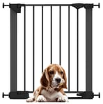 Bettacare Dog Safety Gate, SafeStep Pet Pressure Gate, Black, 68cm - 75cm