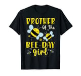 Brother Of The Bee Day Girl Hive Family Matching Birthday T-Shirt