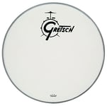 Gretsch Bass Drum, peau de grosse caisse, Ambassador white coated 26'', GRDHCW26