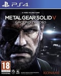 Pre-Owned - Metal Gear Solid V Ground Zeroes - PS4