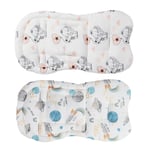 Baby Stroller Cushion Insert Infant Car Mat Back And Spine Support Pad ⊹