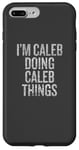 iPhone 7 Plus/8 Plus I'm Caleb Doing Caleb Things Funny Vintage Case