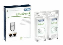 Delonghi EcoDecalk Mini 2 x 100ml Descaler (Pack of 1) for Coffee / Tea Machines