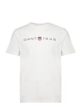 Printed Graphic Ss T-Shirt White GANT