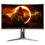 AOC C27G2Z2 27 Curved 1920x1080 FHD 0.5msHDMI DP 250Hz Ergo Monitor