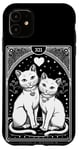 iPhone 11 Tarot Card Mystic Cats | The Lovers Valentines Day | Couples Case