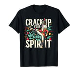 Crack Up Your Holiday Spirit Funny Christmas Kick Nutcracker T-Shirt