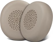 Cuir Protéiné Mousse Coussin Coussinets pour Jabra Evolve2 75 PC Wireless Casque (ne Convient Pas à Evolve 75),Oreillettes avec Mousse d'isolation phonique