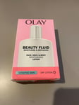 Olay Beauty Fluid Face, Neck & Body Moisturising Lotion Sensitive Skin 200ml