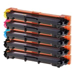 5 Laser Toner Cartridges compatible with Brother DCP-9020CDW & HL-3170CDW