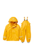K Bergen 2.0 Pu Rainset Sport Rainwear Rainwear Sets Yellow Helly Hansen