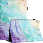 Housse Tablette Pour Ipad 10.2 / Ipad 7th Gen/Ipad 8th Gen/Ipad 9th Gen Pu+Tpu Matérielle Coque Ipad 9eme Generation Fonction Support Étui Peinture À L'huile