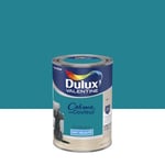 Peinture couleur murs, boiseries et radiateurs Crème de couleur Dulux Valentine bleu acapulco mat 1,25L