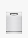 Bosch Series 6 SMS6ZCW10G Freestanding Dishwasher, White