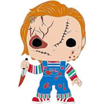 Loungefly POP! Large Enamel Pin HORROR: CHUCKY - Chucky - Chucky Enamel Pins - C