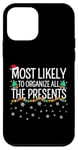 Coque pour iPhone 12 mini Plus susceptible d'organiser tous les cadeaux de Noël en famille