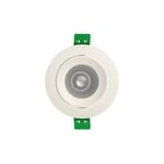 Schneider Electric Exxact LED Downlight Tilt 25° 3000K Dim Vit