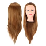 Hair Training Head For The Practice Of Salon Styling Mannequin Hairdresser Wig