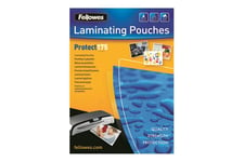 Fellowes Laminating Pouches Protect 175 Micron - 100-pakke - blank - A4 - laminerings poser