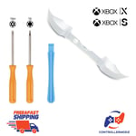 Xbox Series X S Controller LB RB Shoulder Button Bumper and Screwdriver - White