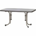 Sieger 253/C-M Table de Jardin avec Plateau Décoratif 150 x 90 x 72 cm