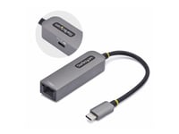 Startech.Com Usb-C To Ethernet Adapter, Nic, 1Gbps - Nätverksadapter - Usb-C 3.2 Gen 1 - Gigabit Ethernet + Usb-C 3.2 Gen 1 - Rymdgrå