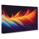 The Dazzling Modern Abstract Art Canvas Wall Art Print Ready to Hang, Framed Picture for Living Room Bedroom Home Office Décor, 30x20 Inch (76x50 cm)