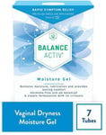 Balance Activ Moisture Gel, Vaginal Moisturizer, Fast, Long-Lasting 7 Tubes