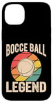 Coque pour iPhone 14 Plus Boule de pétanque vintage Legend Retro Sports