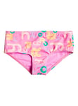 Roxy Fille Funny Bambino Bottom Bas de bikini, Cyclamen Lettrage, 7 ans