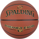 ballons de basket Unisexe, Spalding Premier Excel In Out Ball, Orange