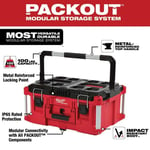 Milwaukee 48-22-8425 Packout Large Second RED Tool Box Impact Resistant Polymer