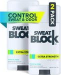 SweatBlock Deodorant Antiperspirant for Women & Men - 24-Hour High Degree... 