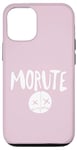 Coque pour iPhone 12/12 Pro Morute Esthétique Poupée effrayante + Adorable Horreur Goth Croix