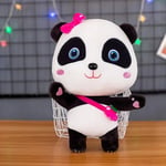 Babybus Panda Plush Baby Bus Toys Kiki Miu Panda Plushie Cartoon Animal Stuffed Dolls Toy Children Girls Birthday Gift Bmiumiu 22cm