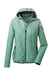 Killtec womens Veste fonctionnelle à capuche, compressible - Trin WMN JCKT C, menthe foncée, 46, 36864-000