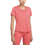 Nike DriFit One Short Sleeve Top  W - M Röd Damkläder > Nike