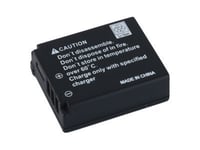 Ansmann A-Pan Cga S007 - Kamerabatteri - Li-Ion - 800 Mah - För Panasonic Lumix Dmc-Tz11, Tz15, Tz3eg-Ta, Tz4egm-S, Tz4e-K, Tz4e-S, Tz4p-S, Tz5e-S