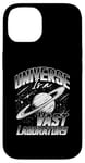 Coque pour iPhone 14 L'univers est un vaste laboratoire Astrologie Thème Astrologue