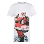 Pepsi Womens/Ladies Merry Pepsi Cola Christmas T-Shirt - L